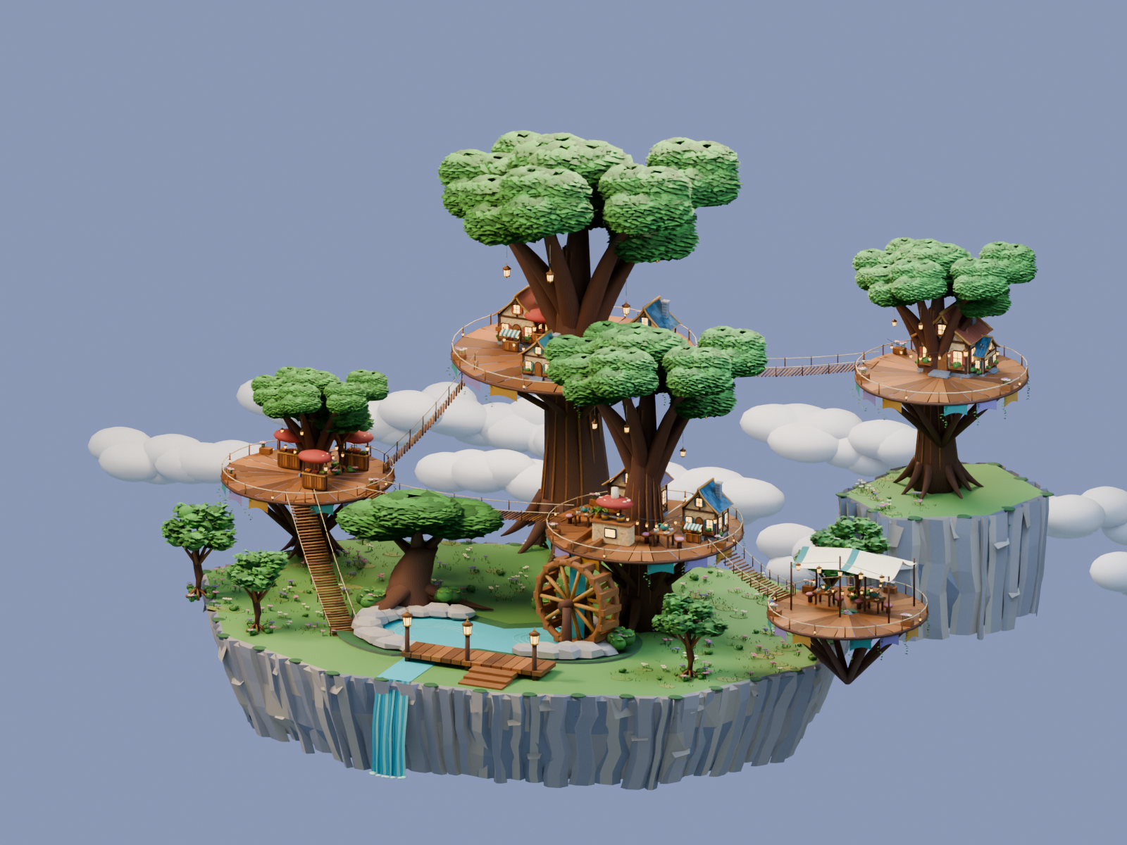 Hearthwood Blender render
